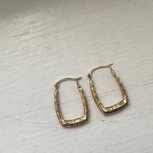 Elegant Gold Hoop Earrings